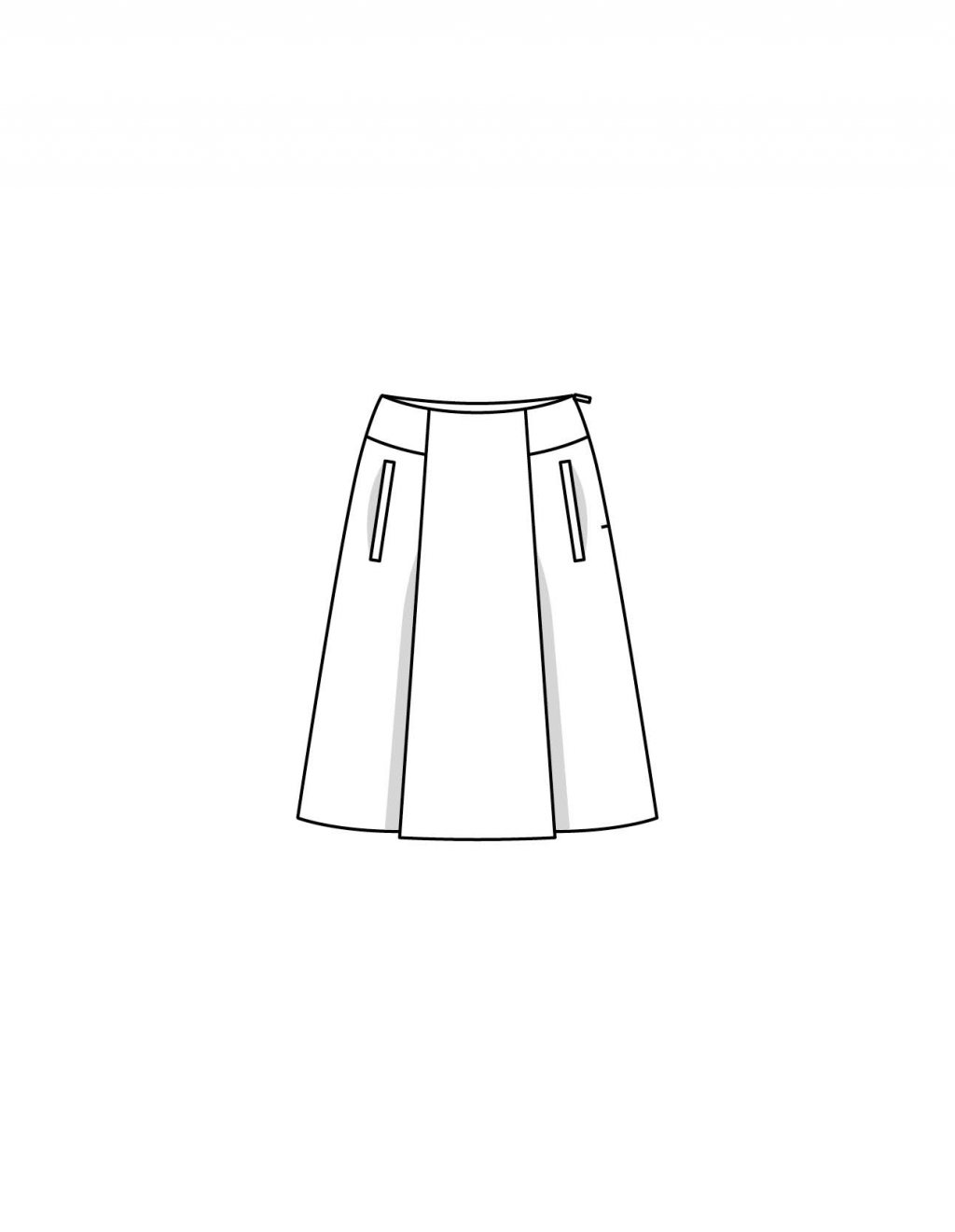 Kalhotové sukně 109 A, B