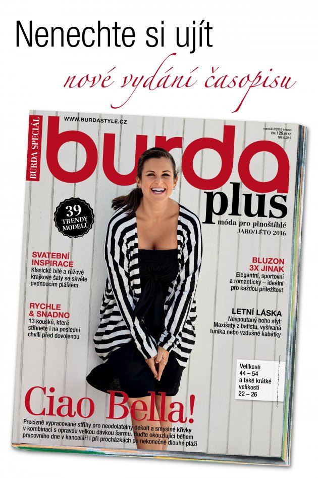 Burda Plus jaro/léto 2/2016