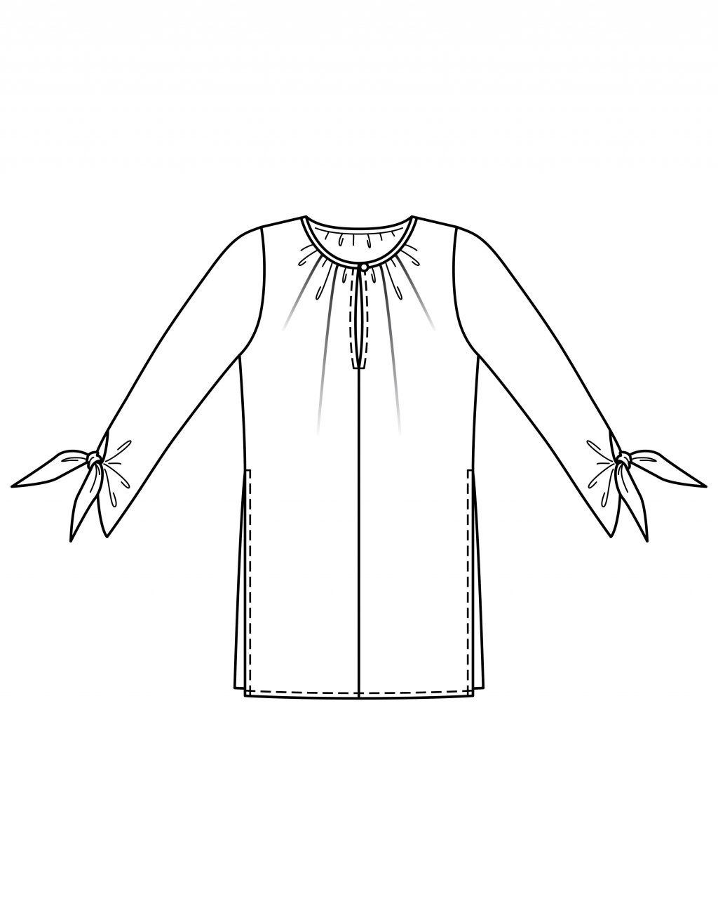 Dlouhá halenka 109 B