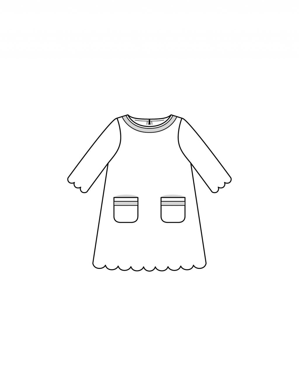 Dívčí šaty 142