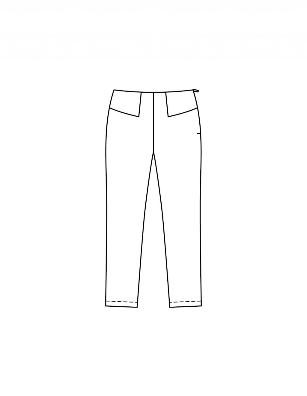 Kalhoty 413 A, B Kalhoty 413 A, B