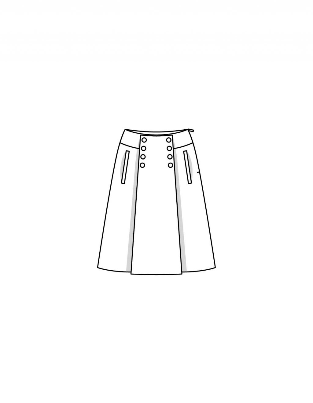 Kalhotová sukně 110
