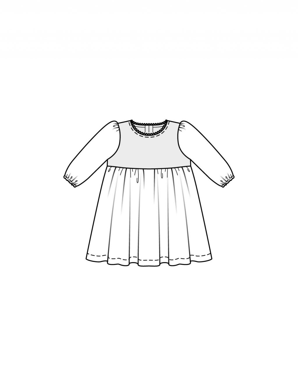 Dívčí šaty 139