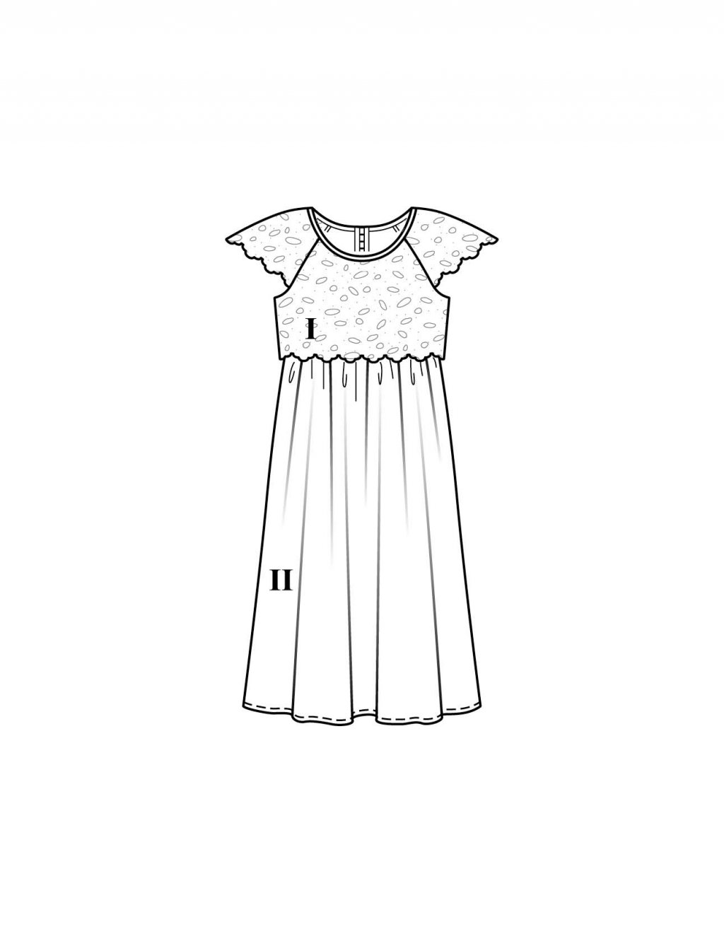 Dívčí šaty 126