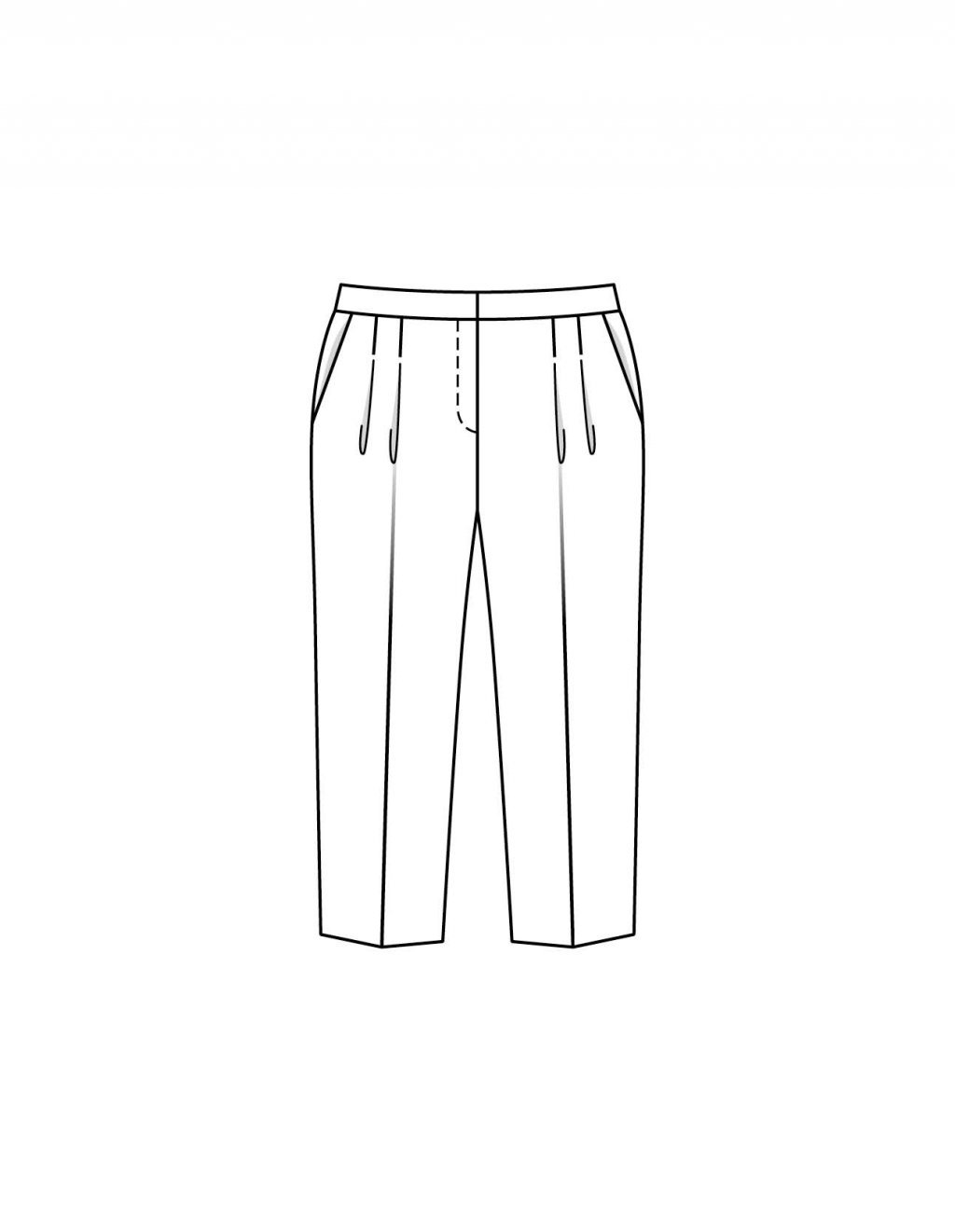 Kalhoty 408 A, B, C