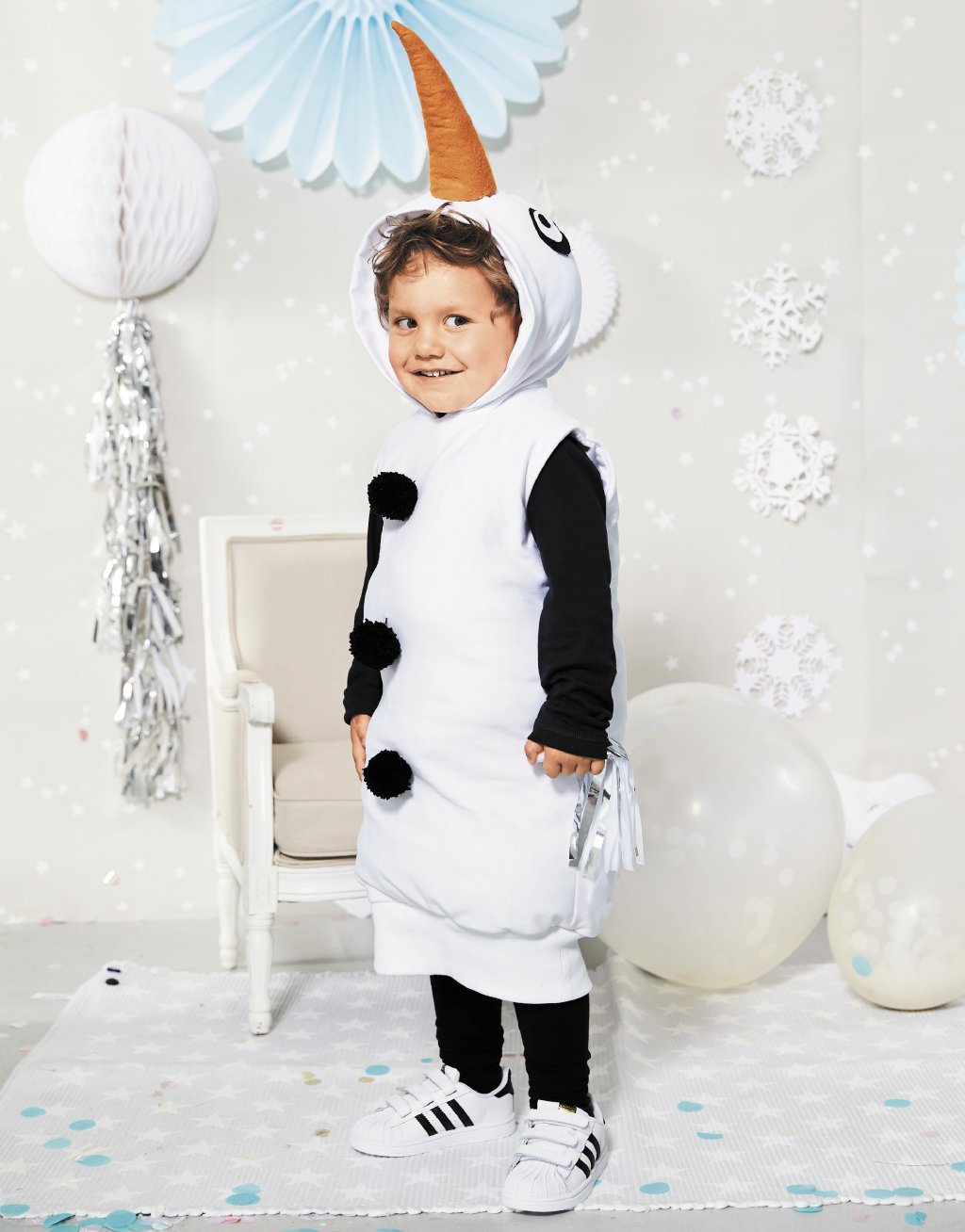 Dětský kostým „Sněhulák Olaf“ 133