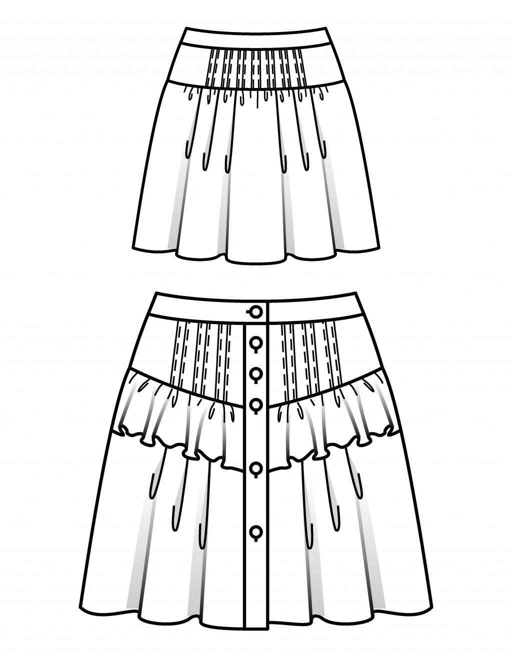 Mini sukně 119