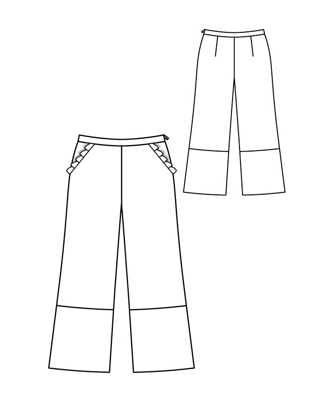 Kalhoty 120 A, B Kalhoty 120 A, B