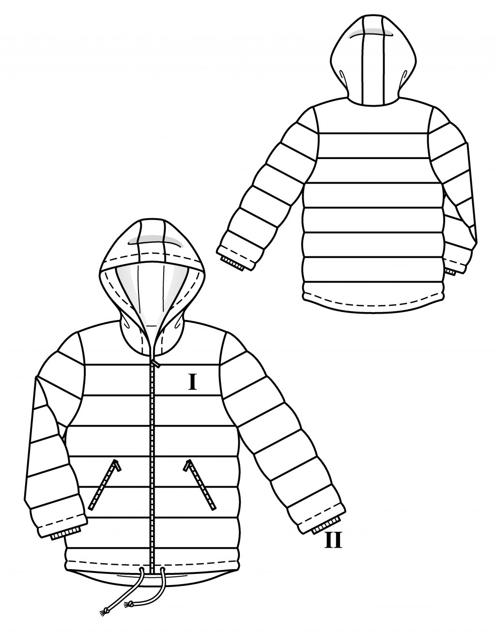 Dětská parka 129 B