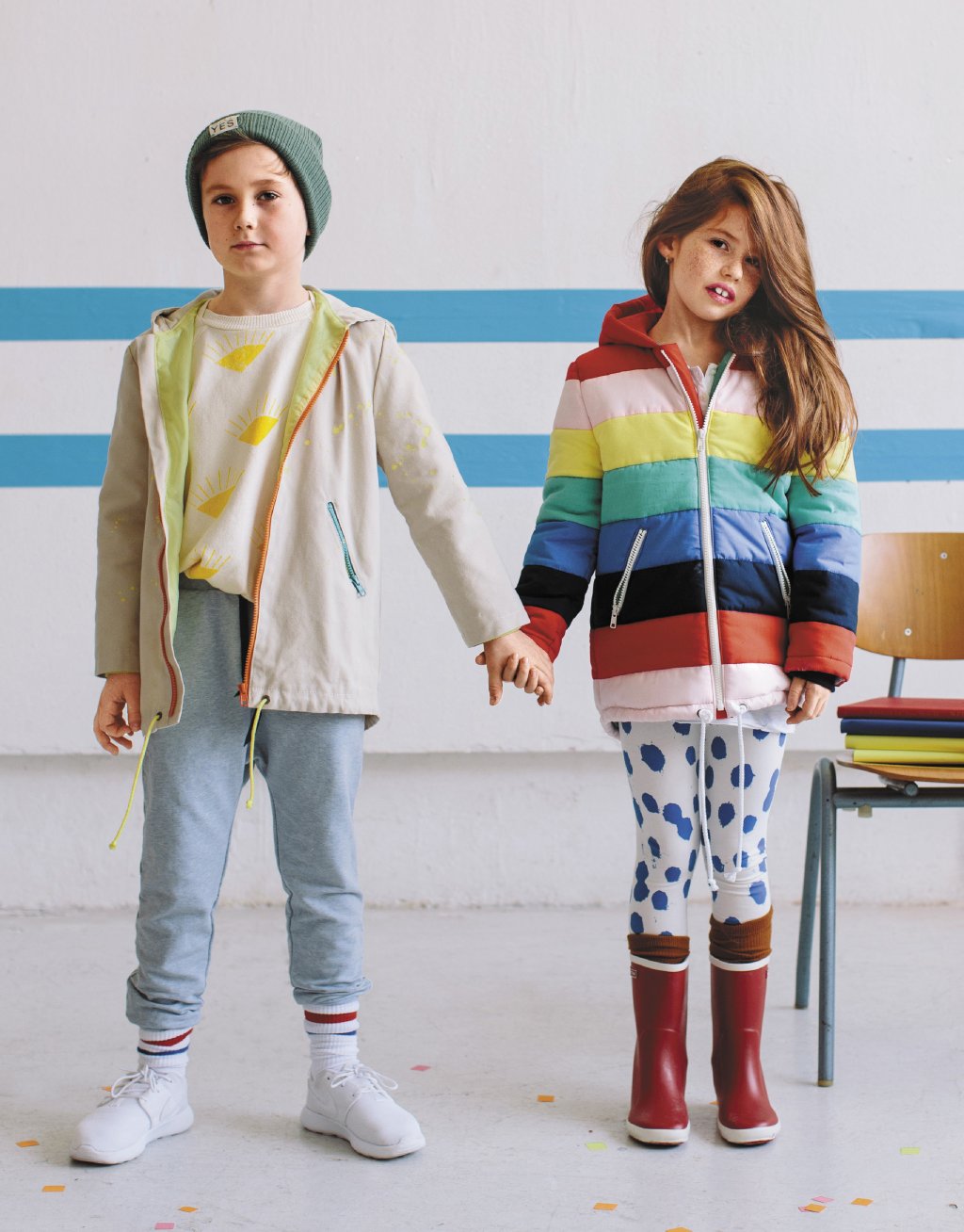 Dětská parka 129 A, Dětské kalhoty 131 a Dětská parka 129 B Dětská parka 129 A, Dětské kalhoty 131 a Dětská parka 129 B