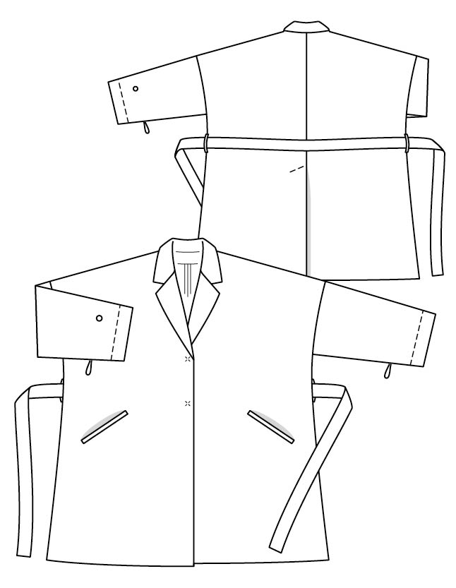 Krátký plášť 417 Krátký plášť 417