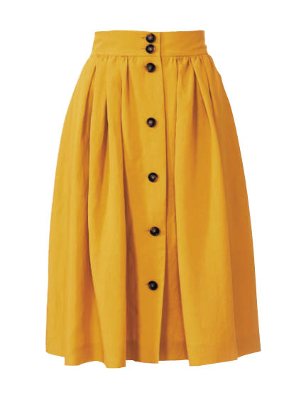 Nařasená sukně, model 115, Burda Style 04/2020