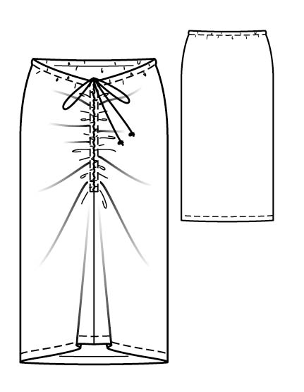 Květovaná sukně 2C