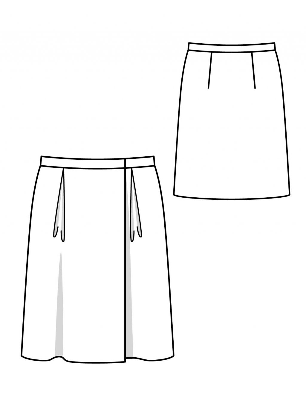 Vzorovaná sukně 5A