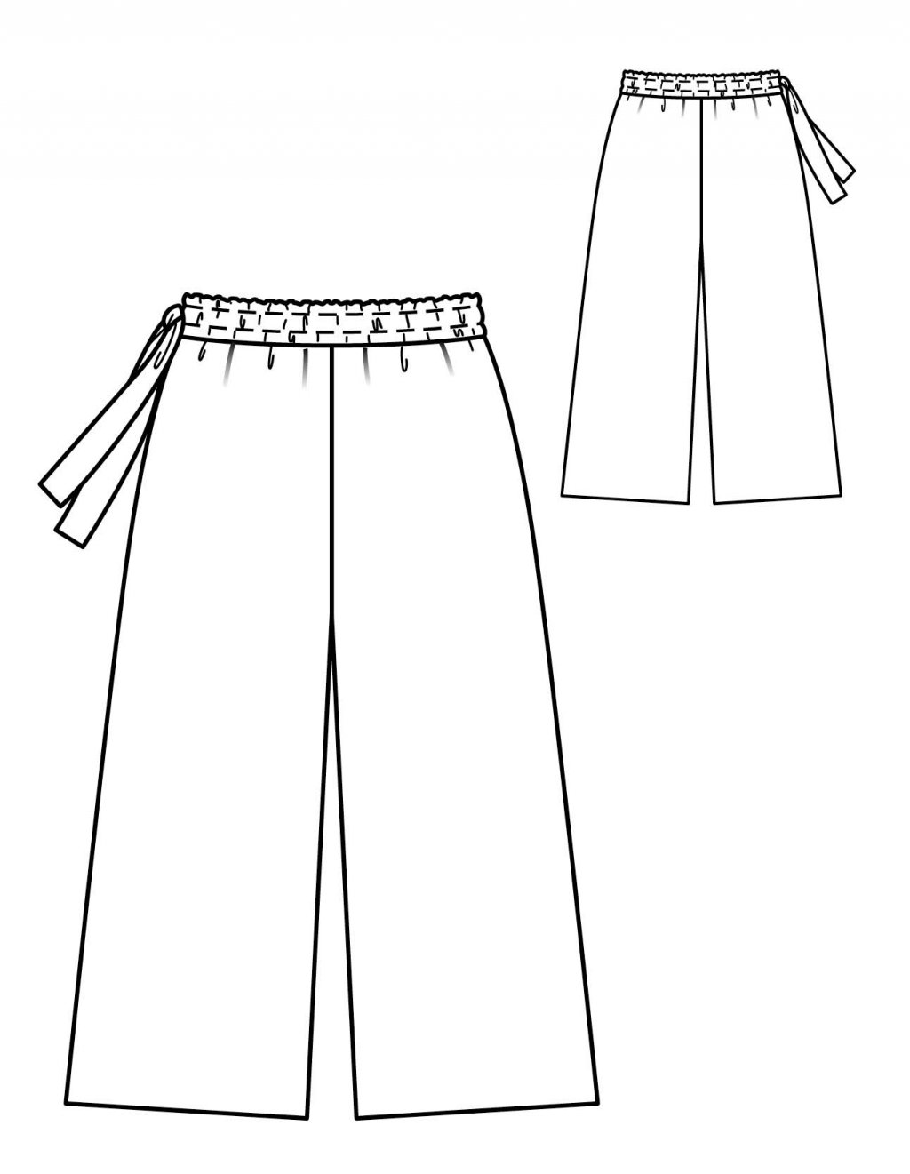 5 ETNO CULOTTES S VÁZAČKAMI 5 ETNO CULOTTES S VÁZAČKAMI