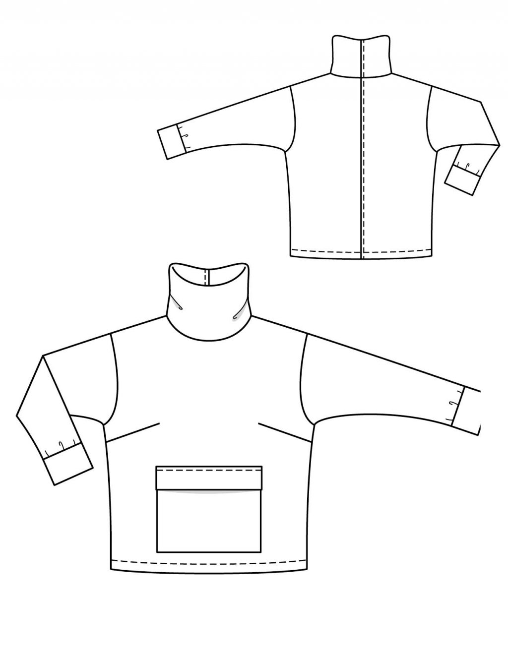 124 Mikina 124 Mikina