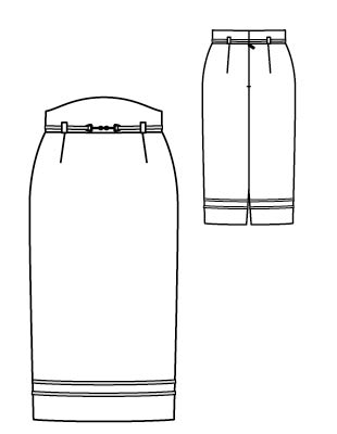 Sukně 122A Sukně 122A