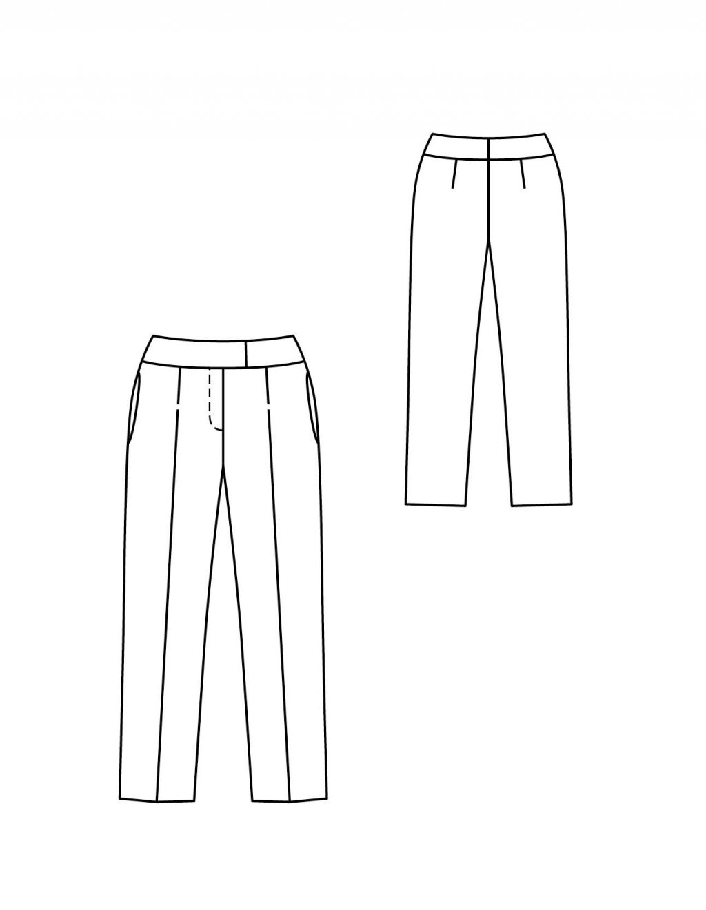 10 Kalhoty s proštepovanými puky