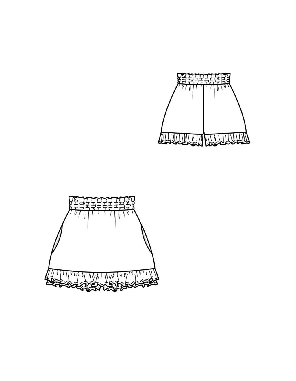2C Skort 2C Skort