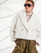 Hřejivý oversize kabátek