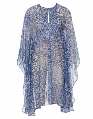 Světle modrý kaftan