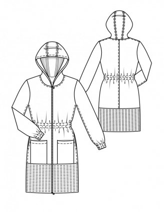 Elegantní parka