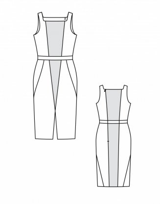 Geometrické šaty