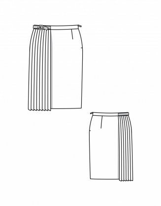Plisovaná sukně
