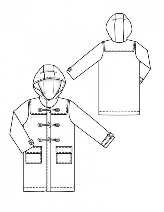 Dětský dufflecoat