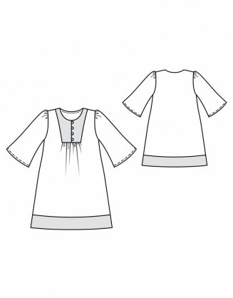 Letní batistové šaty